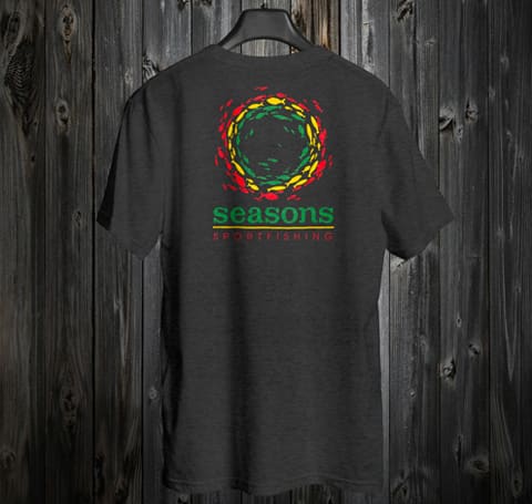 Photo of Wearable Merch: Seasons Ash Rasta Sonar School Large Hit On The Front And Logo Small On Back